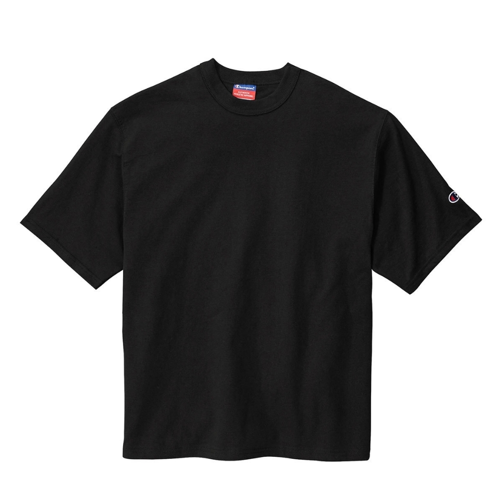Champion Black Short Sleeve Crew T-Shirt - Picture 2 of 2